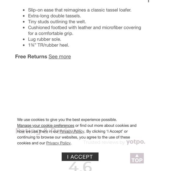 NEW Johnston & Murphy Alice Fringe Mules Slip On Suede Leather Dark Brown 8.5 - Picture 9 of 9